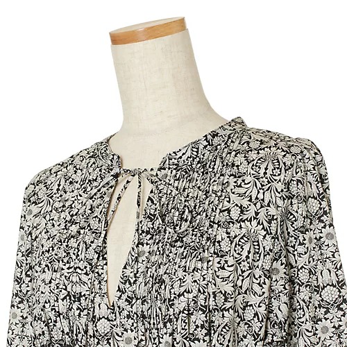 50代 ワンピース】大ヒット中 徳原文子×Curensology「リバティプリント