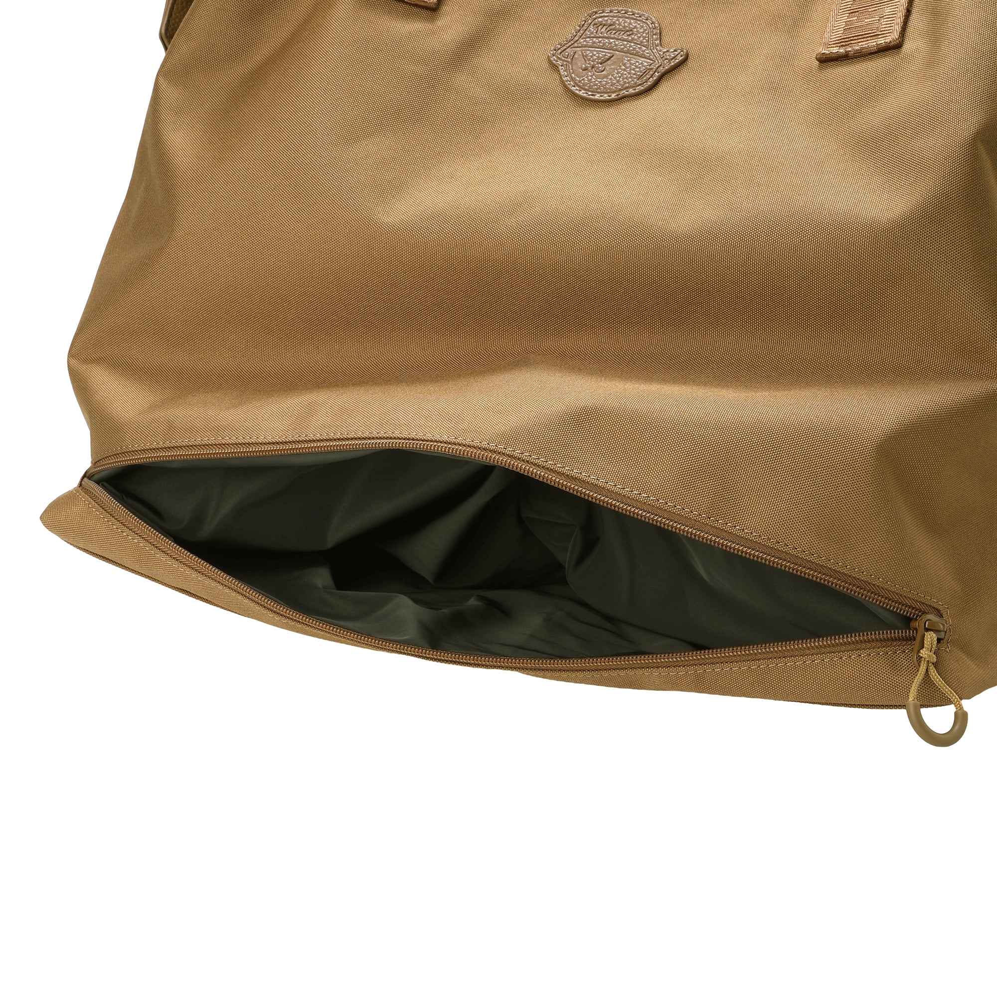 UNISEX CITY LINE ボストンバッグ ベージュ