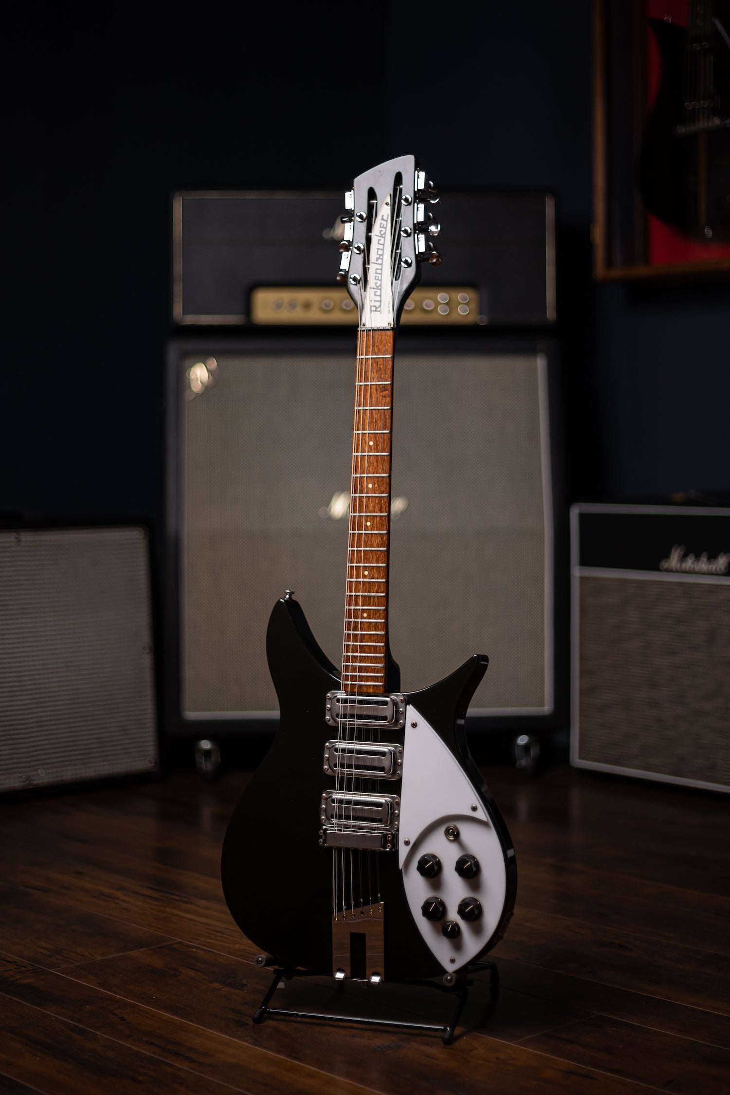 1986 Rickenbacker 325/12 12-String Electric Guitar - Jetglo – Walt