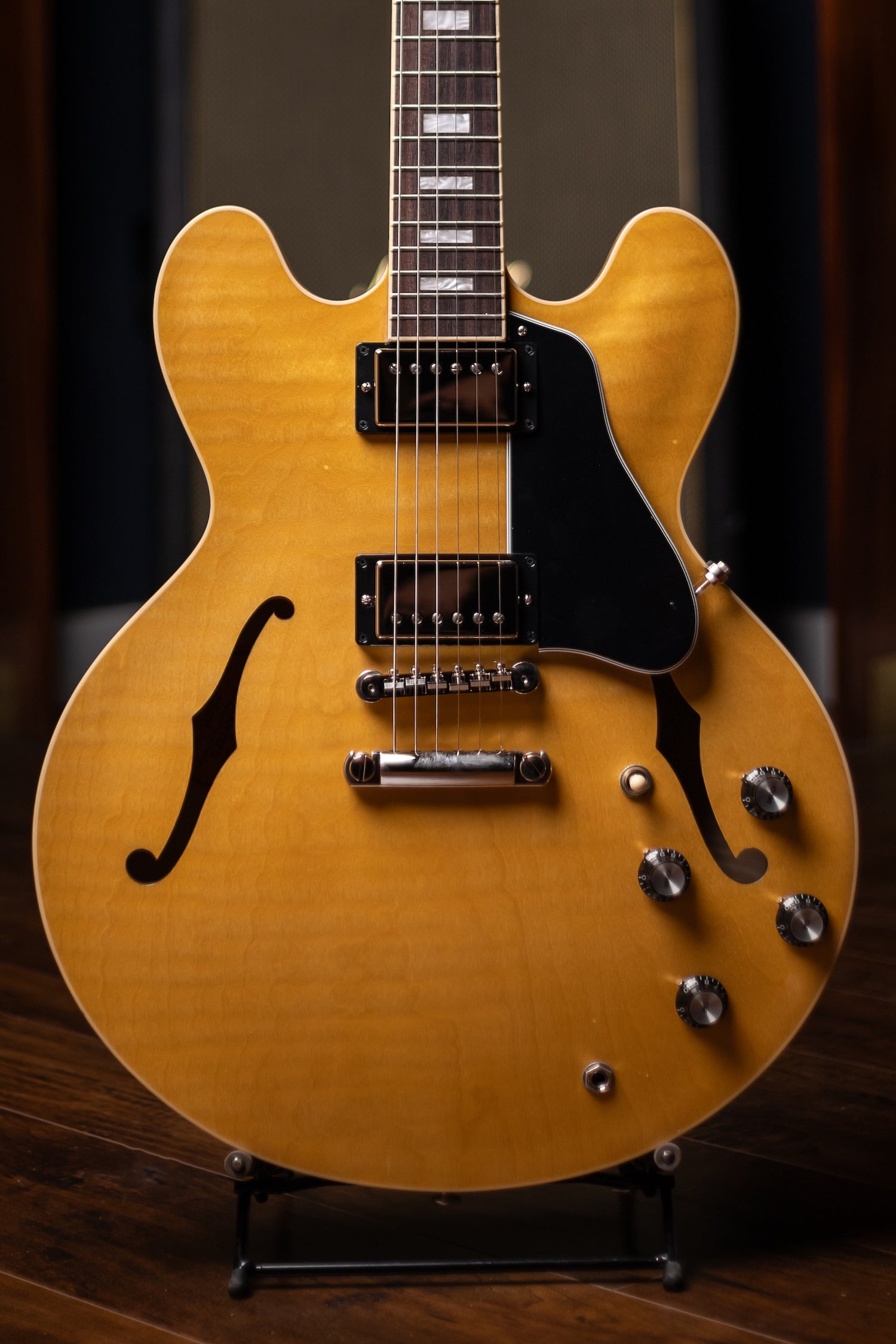 Gibson ES-335 Figured Electric Guitar - Antique Natural – Walt
