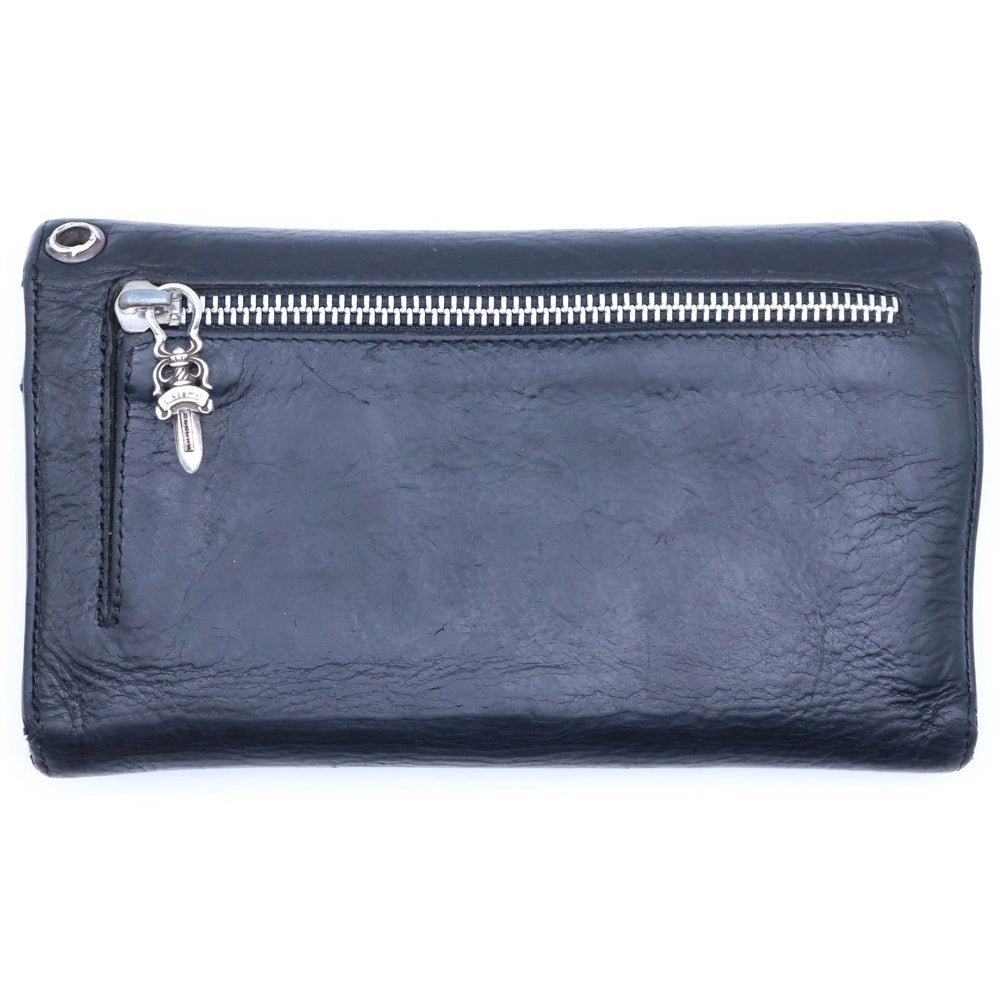CHROME HEARTS(クロムハーツ) WAVE ウェーブ レザーウォレット 財布