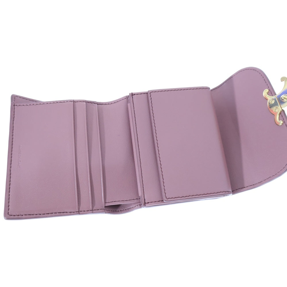 CELINE(セリーヌ) トリオンフ 三つ折り財布 コンパクトウォレット