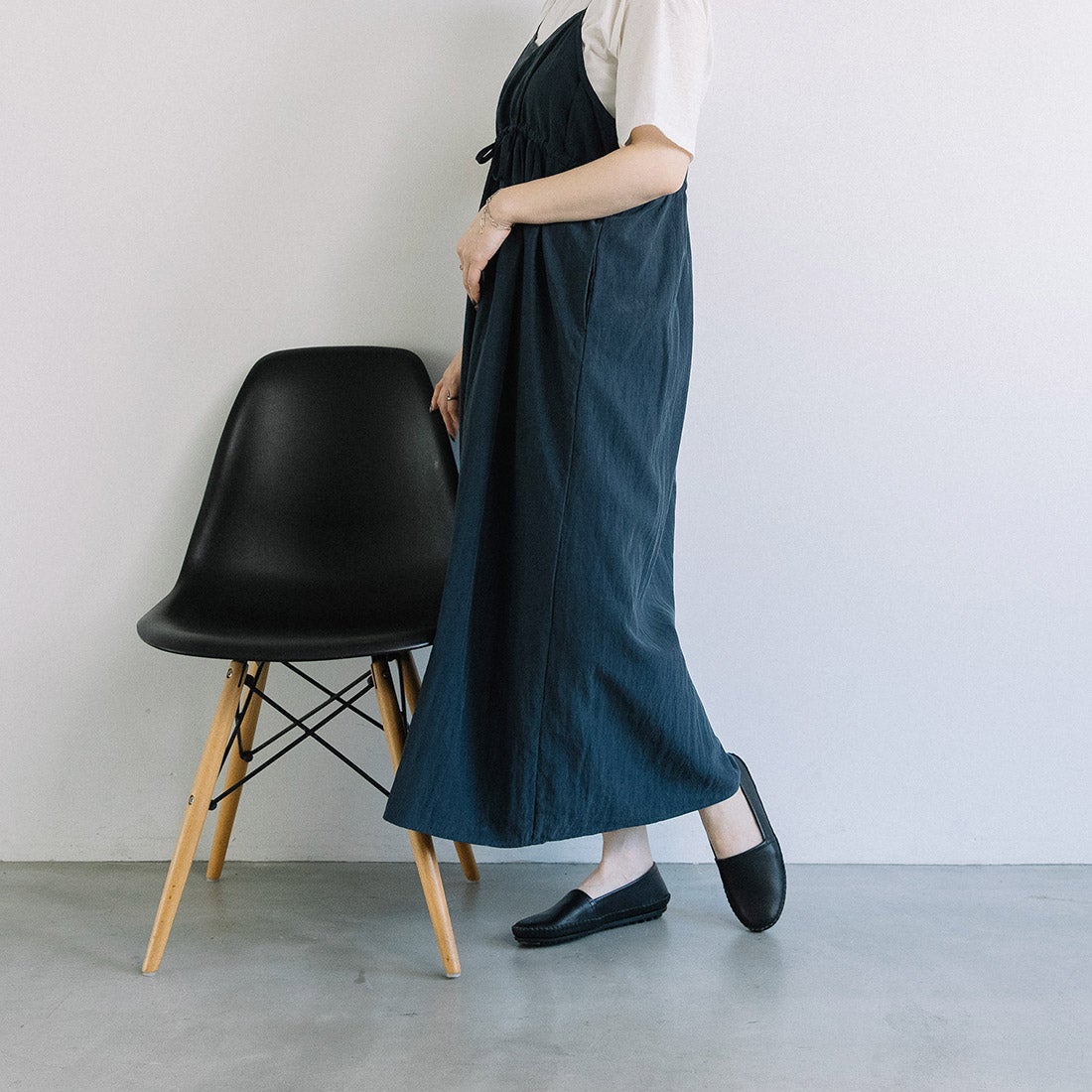 HACHI ナチュラルレザーフラットシューズ|銀座ワシントン 公式サイト