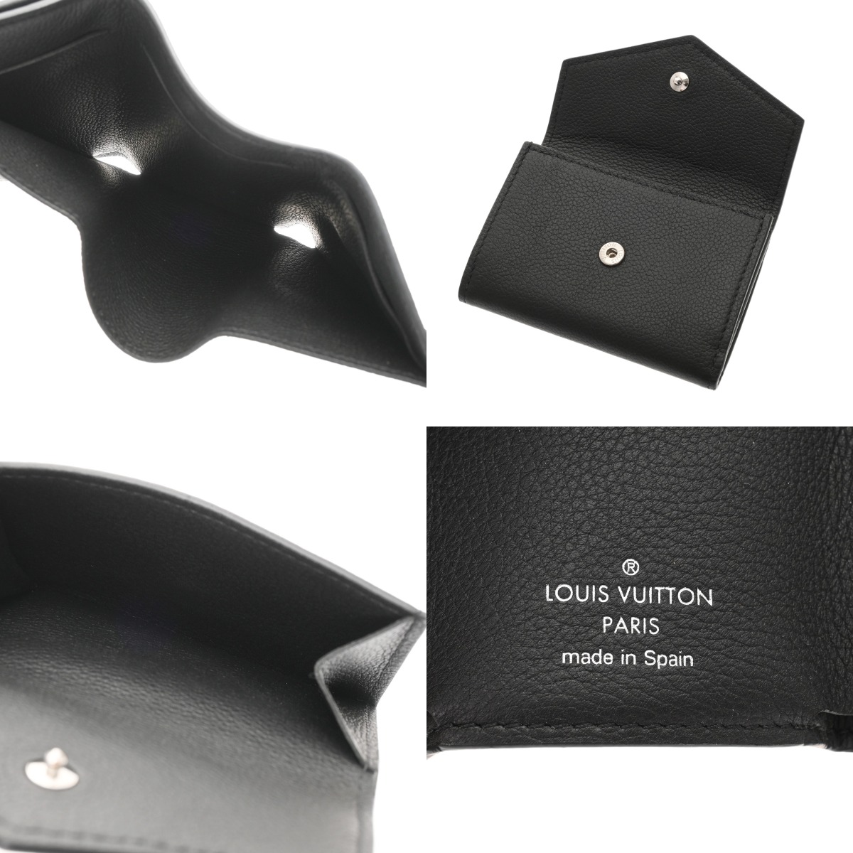 ルイ ヴィトン ポルトフォイユ ロックミニ ノワール M63921 カーフ