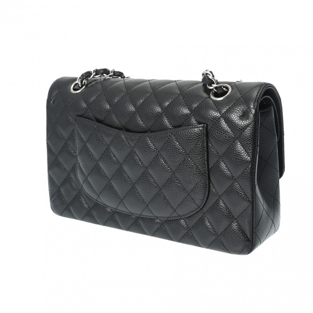 シャネル マトラッセ クラシック ハンドバッグ 25cm ブラック A01112