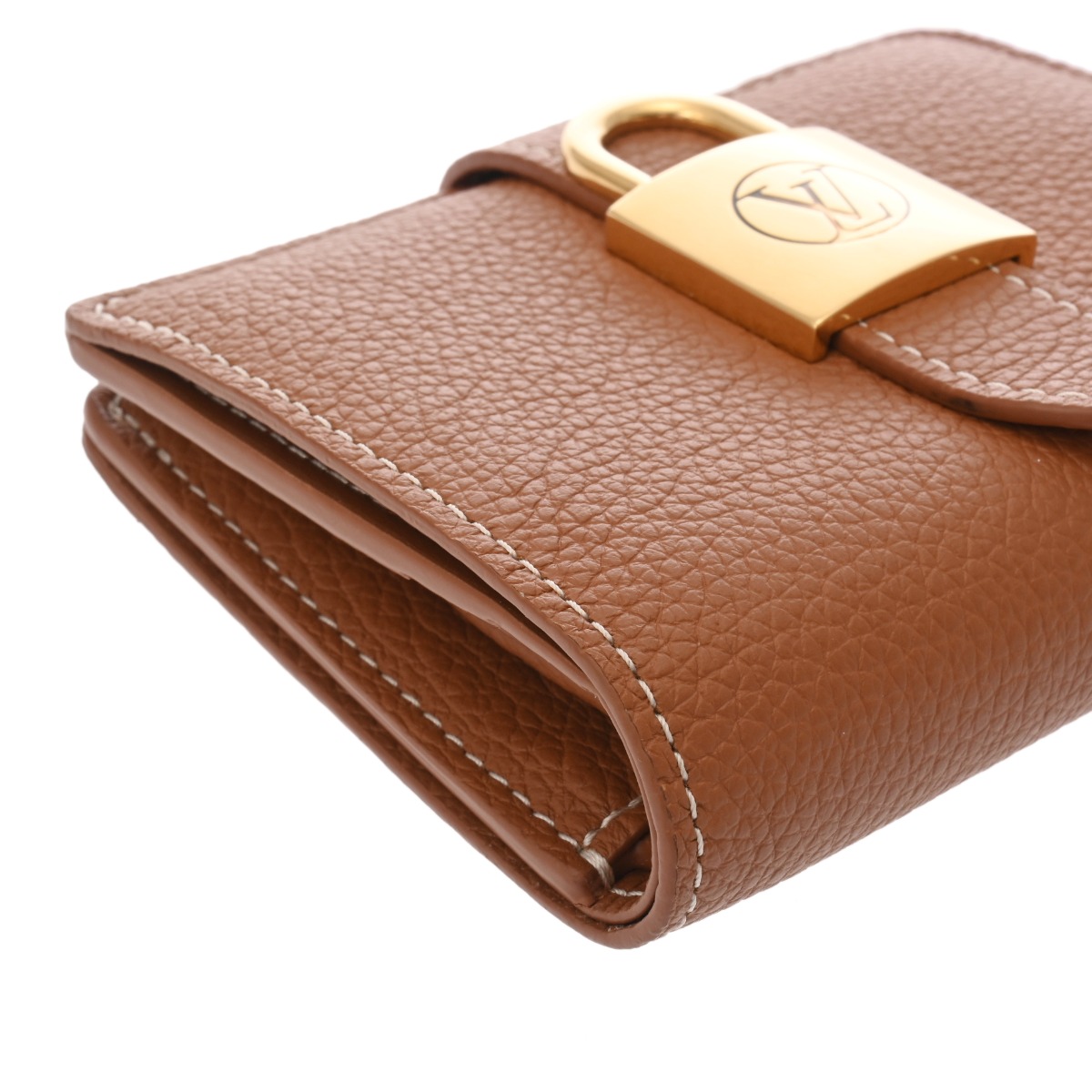 ルイ ヴィトン ポルトフォイユ ロウキーコンパクト コニャック M12148