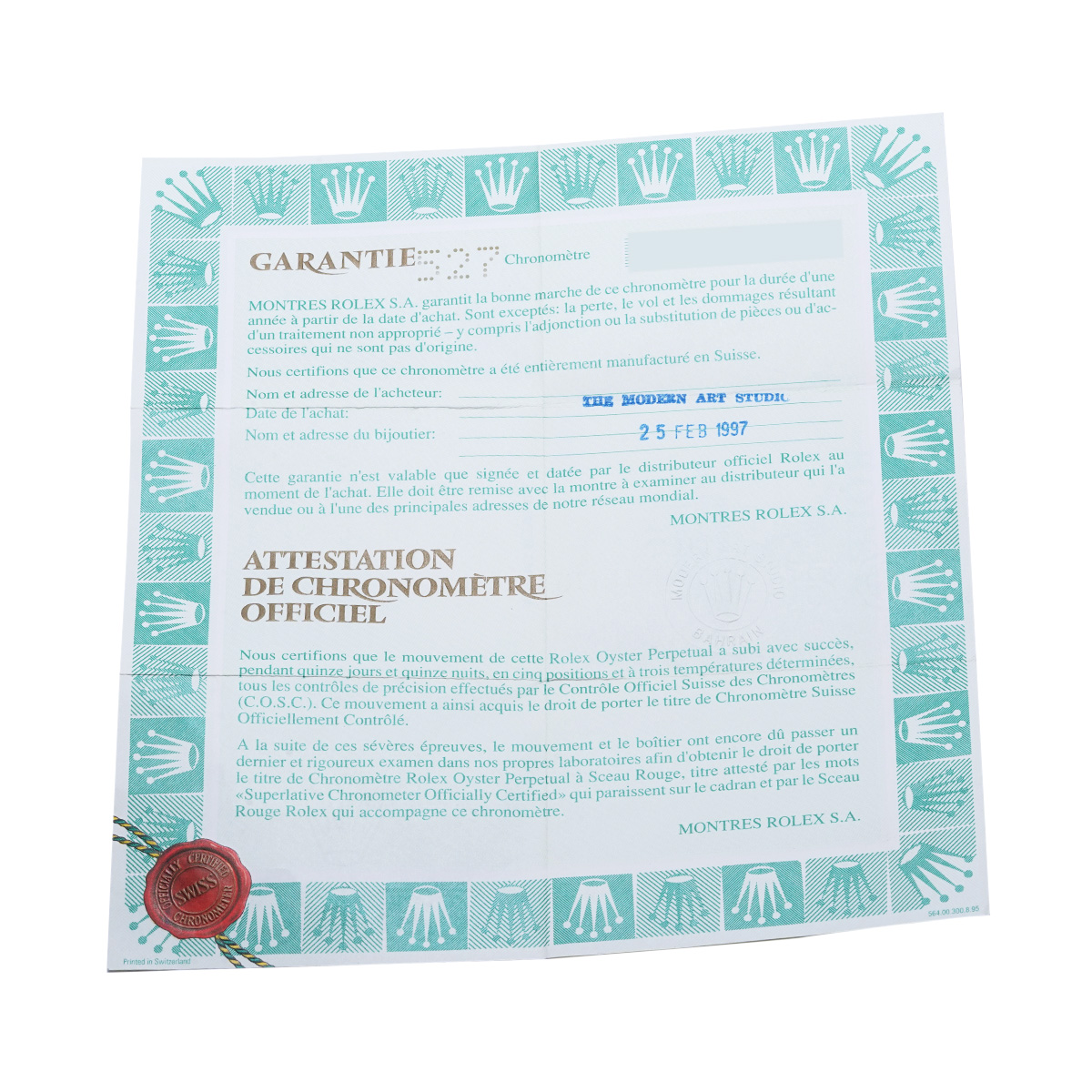 ロレックス オイスターパーペチュアル デイト 15210 グレー メンズ