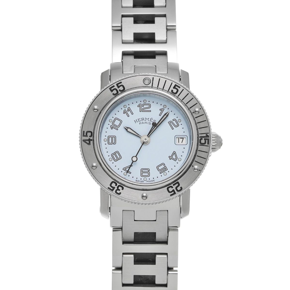 エルメス クリッパー ダイバー CL5.210 ホワイト レディース 時計