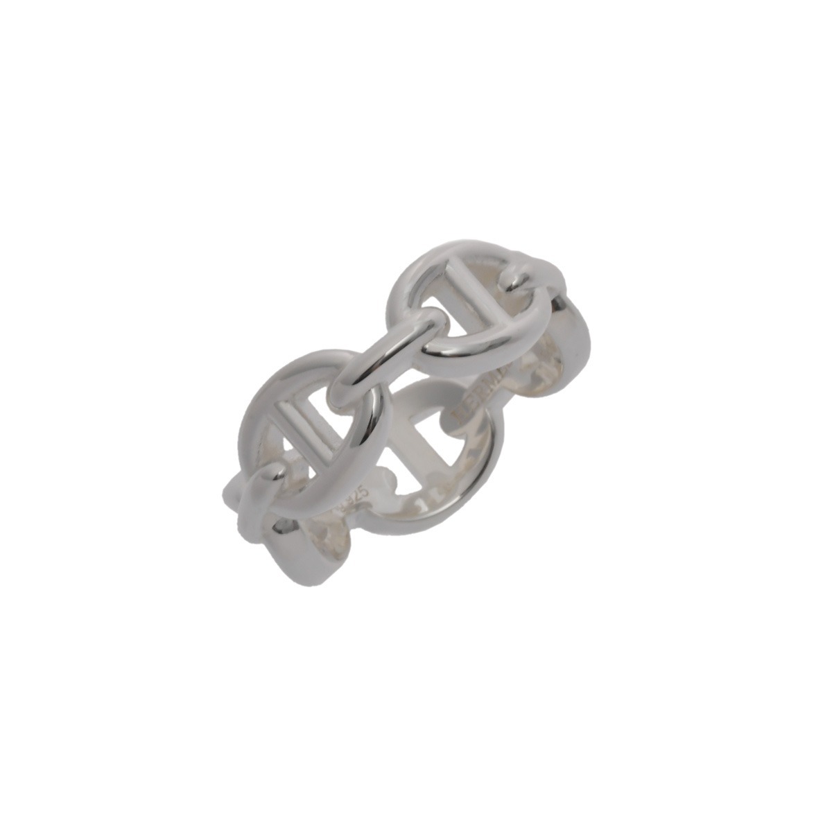 エルメス シェーヌダンクル アンシェネ リング #51 シルバー シルバー