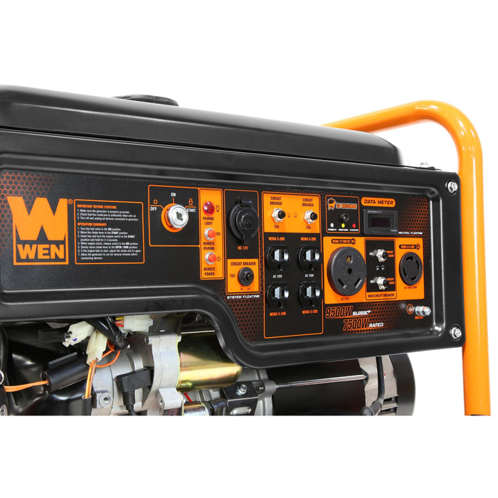 WEN GN9500X 9500-Watt 420cc Transfer-Switch and RV-Ready 120V/240V