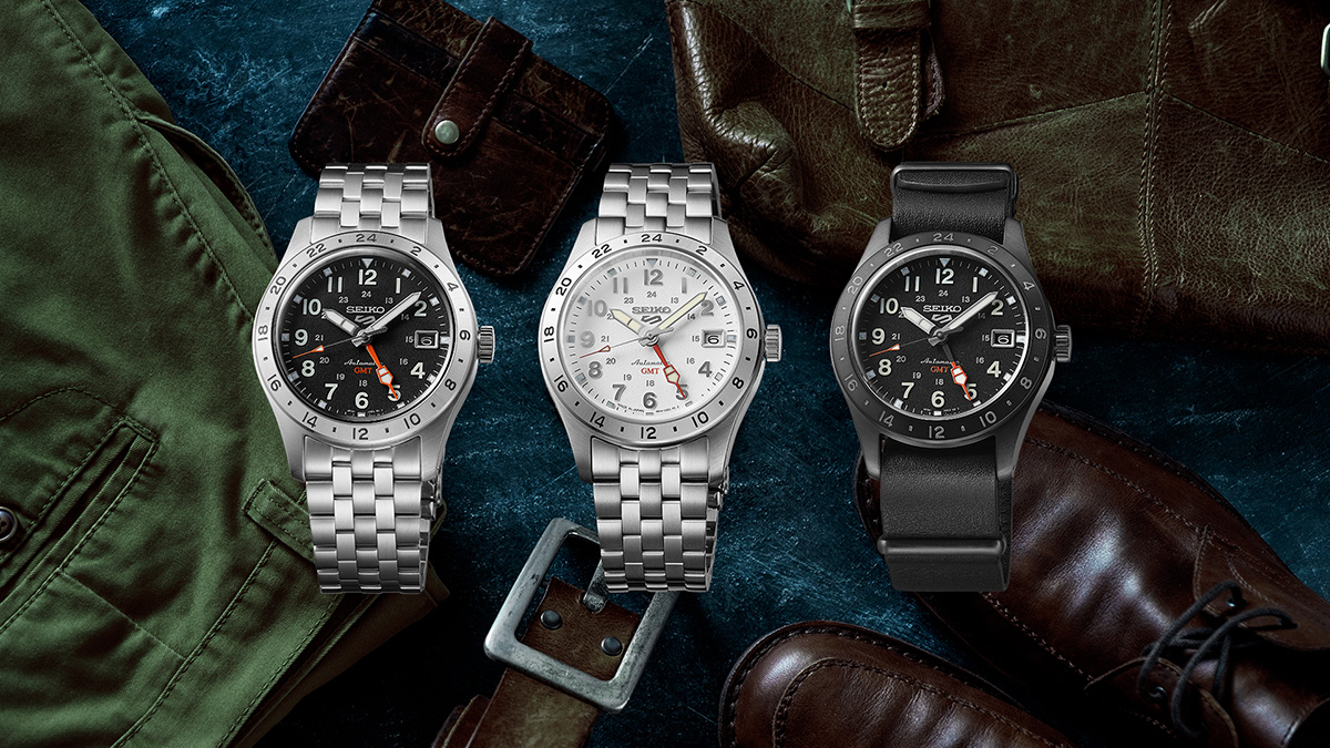 メカニカルGMT機能が追加！ セイコー 5スポーツのFieldシリーズから
