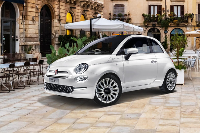 アップグレードした内外装や装備が特徴の限定車「フィアット500 1.2