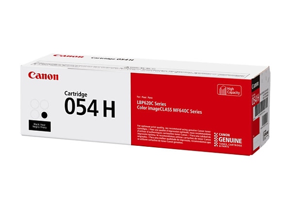 Canon 054 H - High Capacity - black - original - toner cartridge