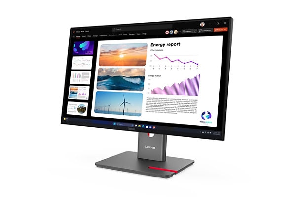Lenovo ThinkVision P24Q-40 - LED monitor - QHD - 24