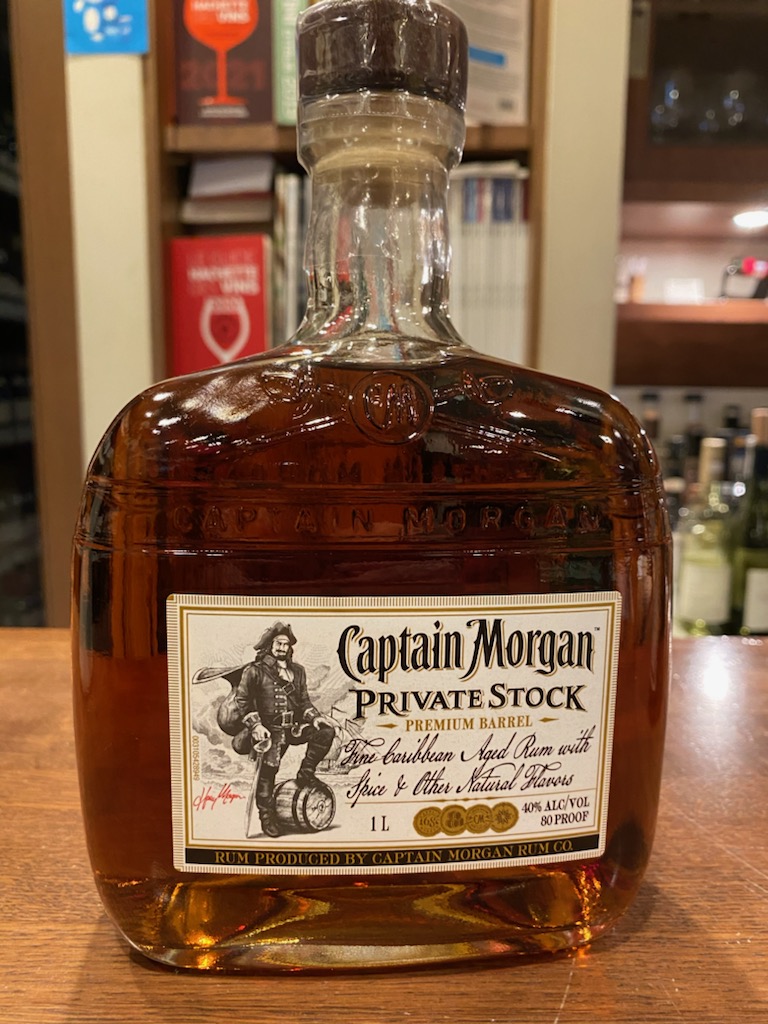 キャプテンモルガン プライベート・ストック 1000ml 40% 税込4,235円