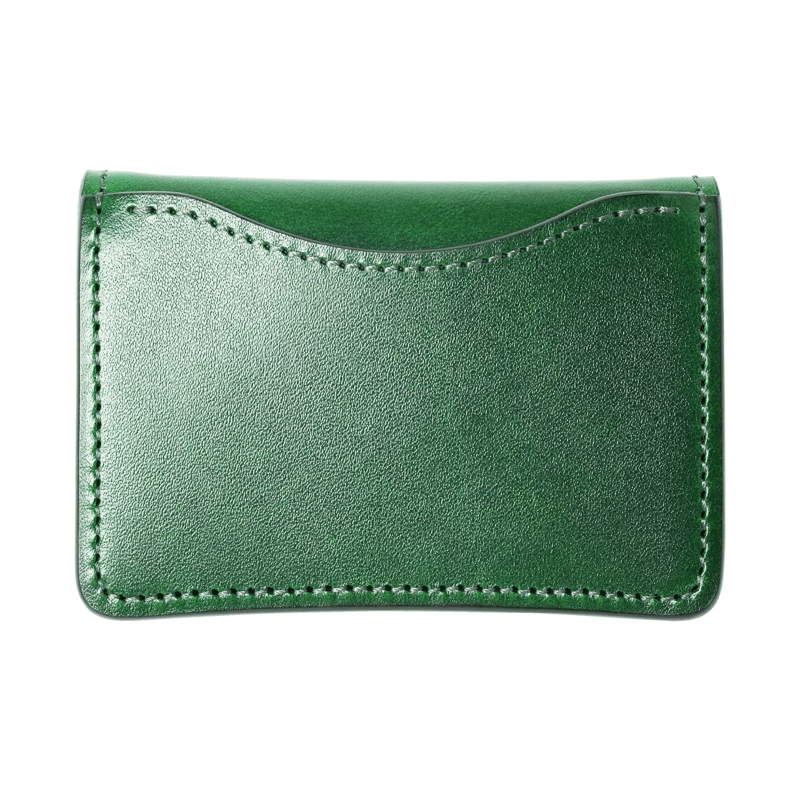 コインケース《タング》サドルプルアップ グリーン｜WILDSWANS