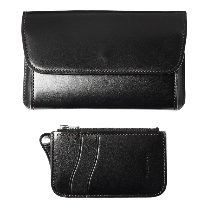 ミドルウォレット《B-2》サドルプルアップ｜WILDSWANS(ワイルド