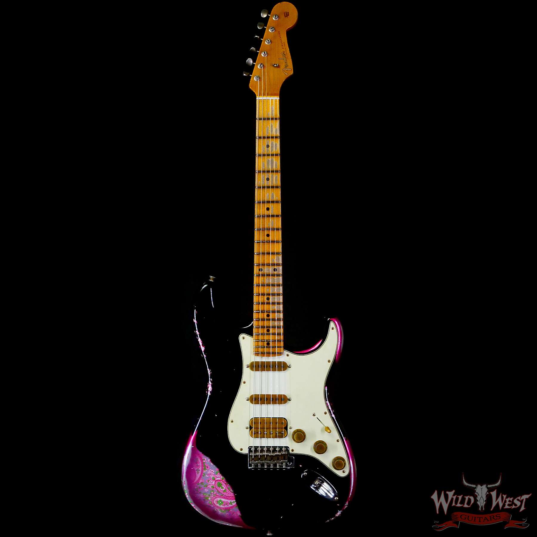 Fender Custom Shop Wild West Black Lightning 2.0 Stratocaster HSS
