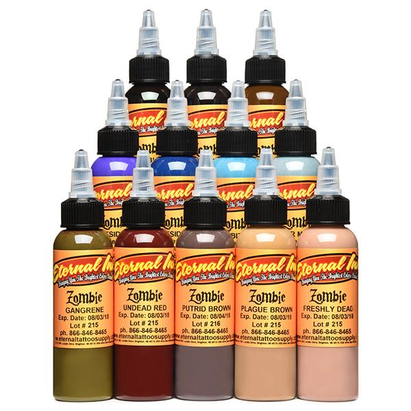 Eternal Ink Zombie Color 1 oz Set – Workhorse Irons