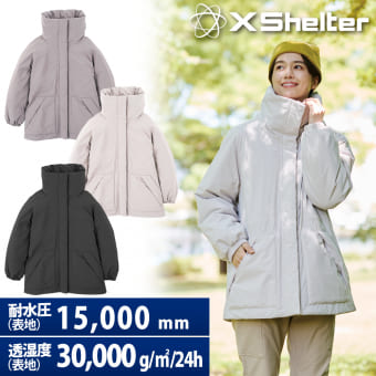 XW401 エックスシェルター(R)断熱αレディース防水ウォームアウター