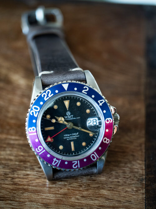 Sanford MKII - Interchangeable Bezel / Fuchsia & Blueberry Bezel
