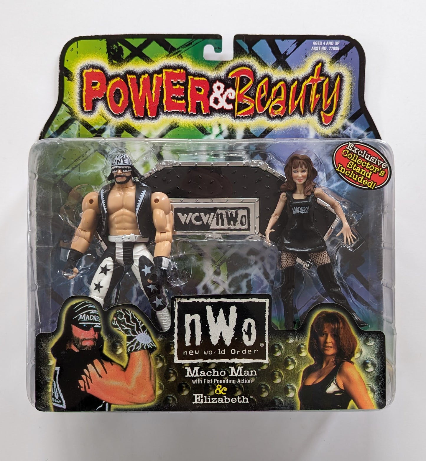 1999 WCW Toy Biz WCW/nWo Power & Beauty: Macho Man & Elizabeth
