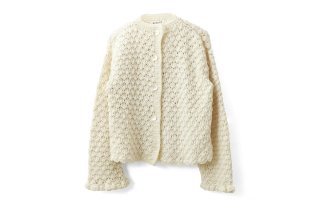 BUNON shop別注!! Hand Knit Hand Crochet Scarf