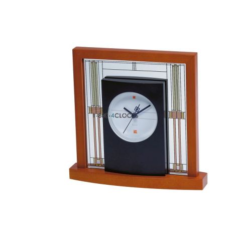 Bulova Frank Lloyd Wright Collection Willits Table Clock at 1-800