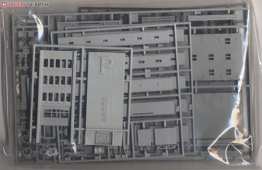 商業ビル5階建 2棟 (B) (パーキングタワーと雑居ビル) (組み立てキット