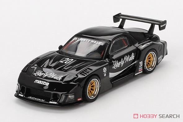 マツダ RX-7 LB-Super Silhouette リバティーウォーク ブラック (右