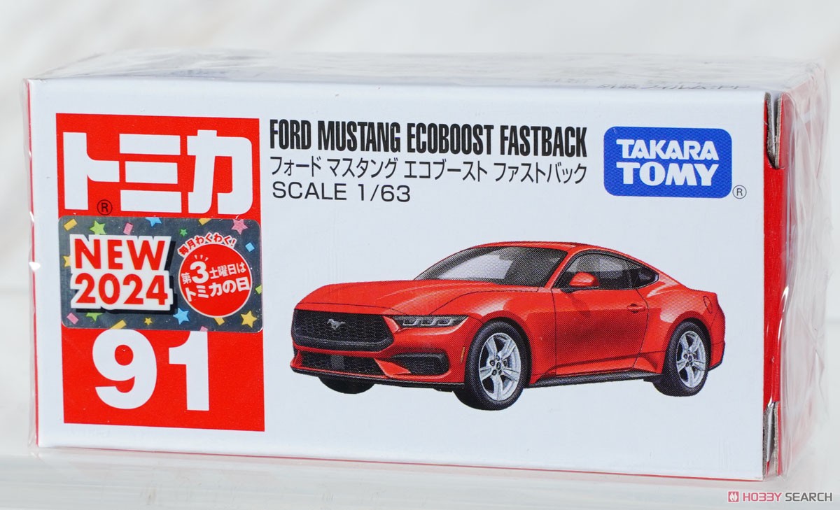No.91 フォード マスタング エコブースト ファストバック (ボックス
