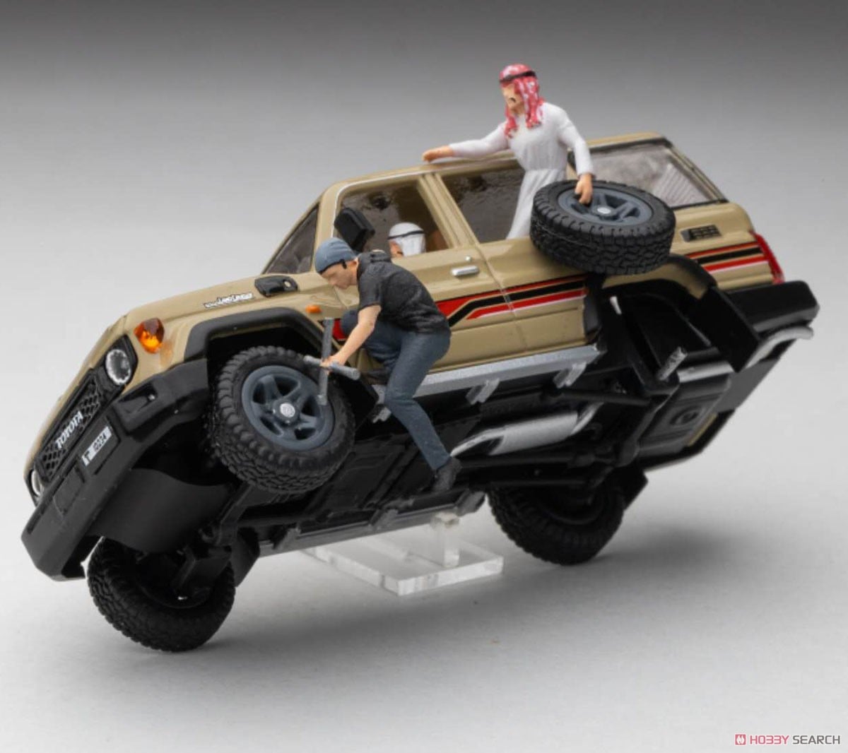 トヨタ ランドクルーザー 70 アラブ仕様 Diecasttalk特注品 (ミニカー