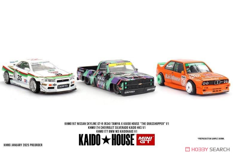 Nissan スカイライン GT-R R34 TAMIYA x KAIDO HOUSE `グラスホッパー