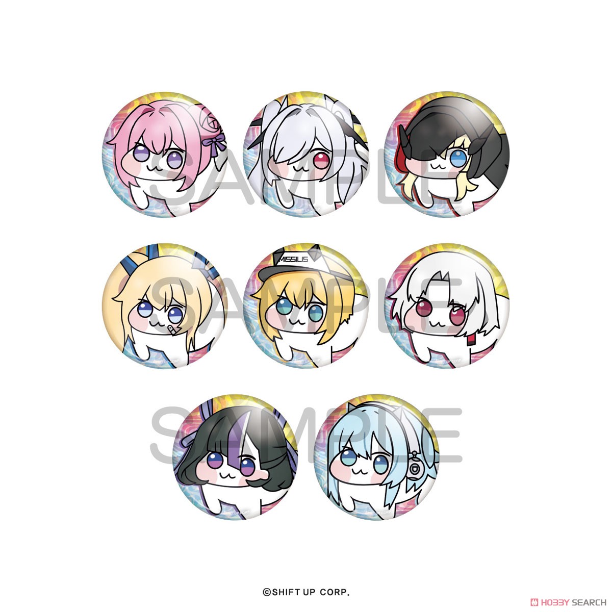 勝利の女神：NIKKE DORO缶バッジ (10個セット) (キャラクターグッズ