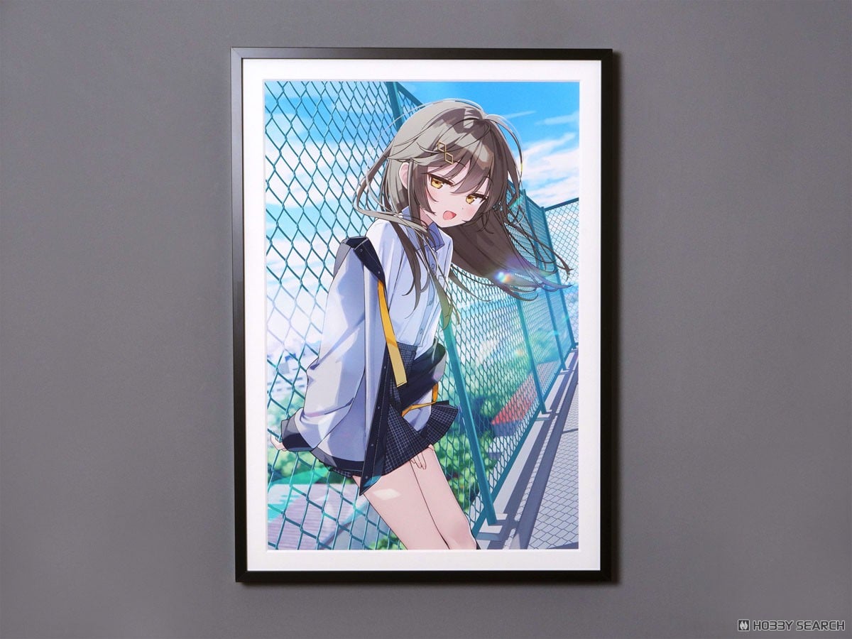 50枚限定】 むにんしき先生直筆サイン入り X-ART製 A3+サイズ