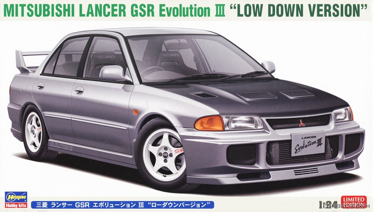 三菱 ランサー GSR エボリューション III `ローダウンバージョン