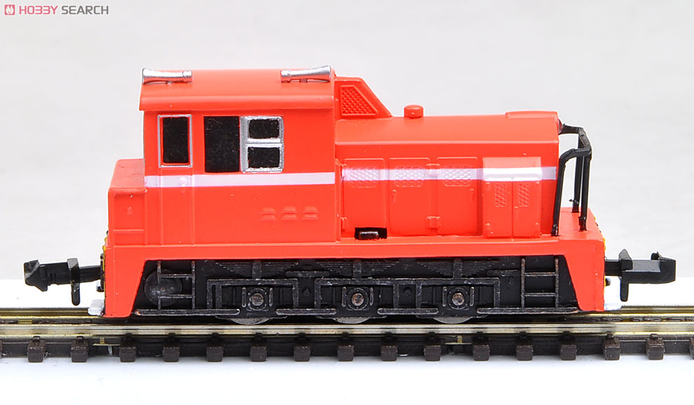 Cタイプディーゼル機関車(スイッチャー) 朱色ボデー・ホワイトライン
