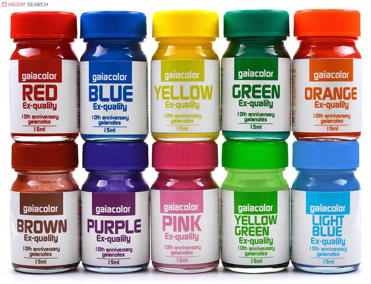 ガイアノーツ プレミアムカラー9点セット ラッカー系塗料 ガイアノーツ