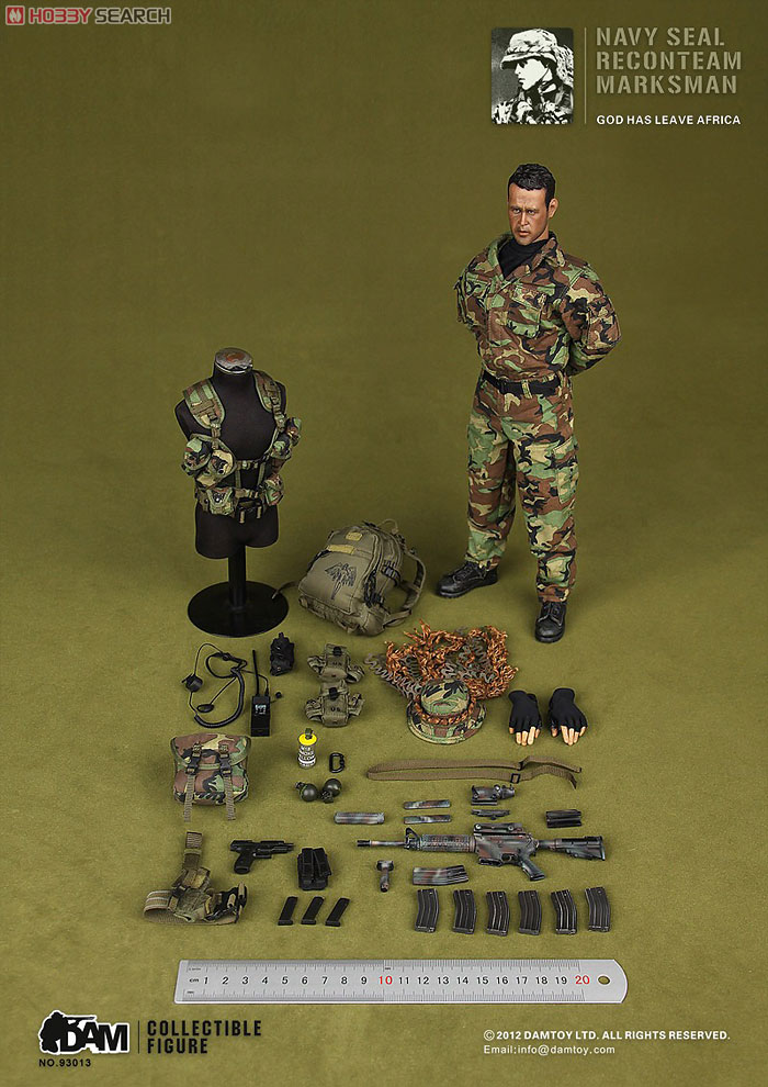 DAMTOY 1/6 Navy SEAL Reconteam Marksman (DAM93013) (Fashion Doll