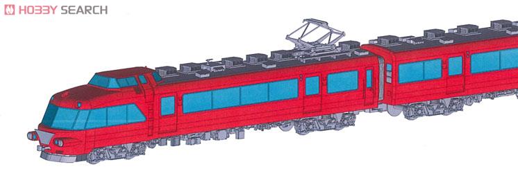 16番(HO) 鉄道ホビダス 名鉄7000系 1:80 ディスプレイモデル 組立