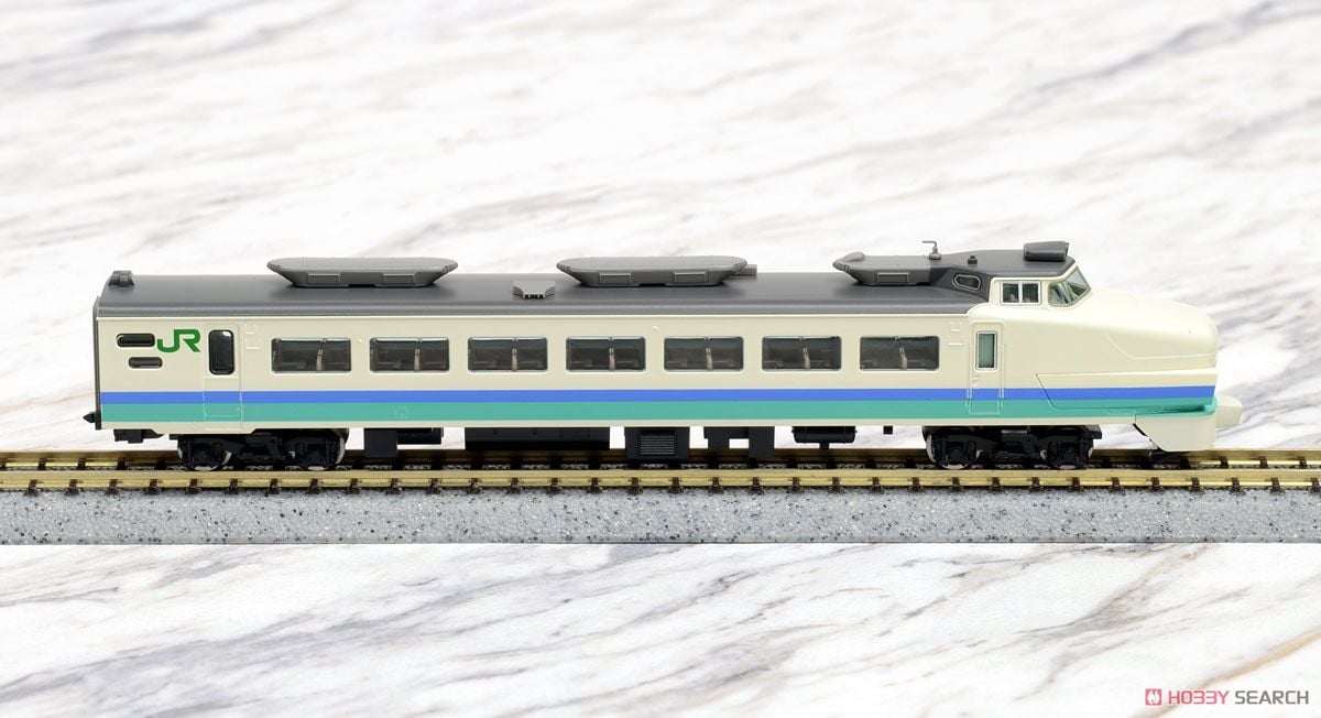JR 485系特急電車 (上沼垂色・白鳥) 基本セットA (基本A・5両セット