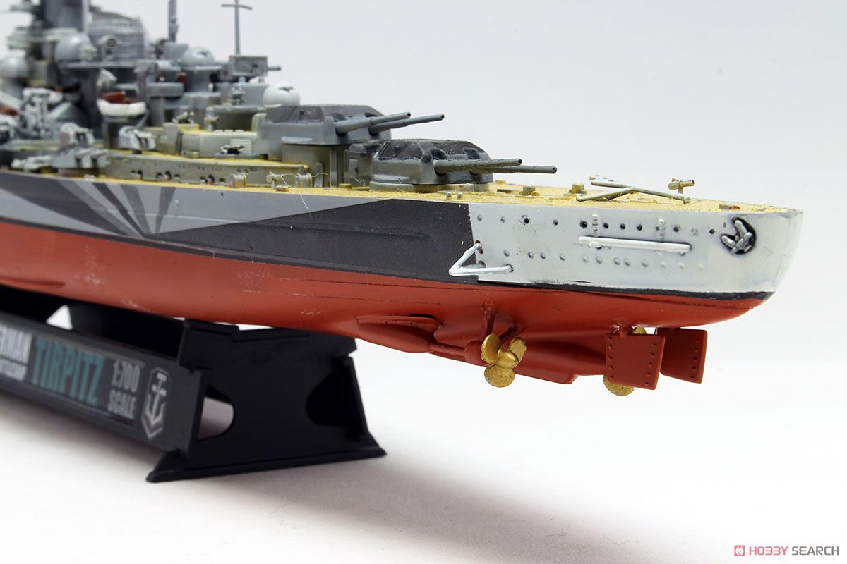 World of Warships ドイツ 戦艦 ティルピッツ (プラモデル) - ホビー