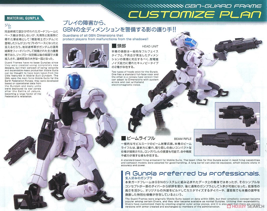 GBN-ガードフレーム (HGBD) (ガンプラ) - ホビーサーチ ガンプラ他