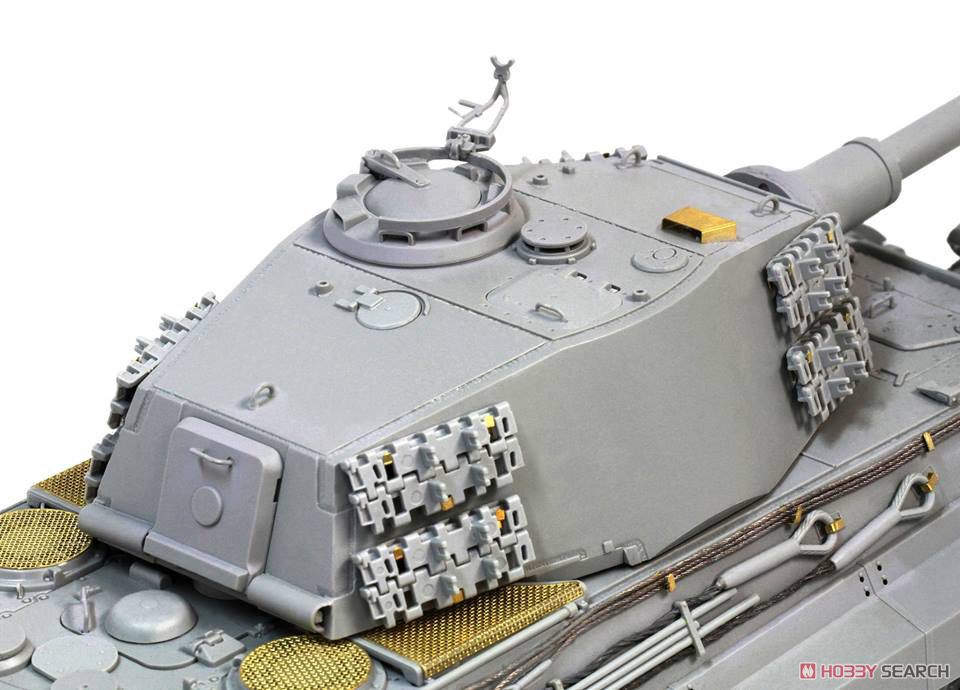 WW.II ドイツ軍 キングタイガー 後期生産型 w/Kgs 73/800/152履帯 第