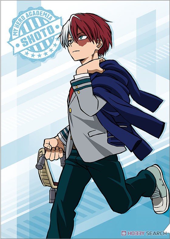 僕のヒーローアカデミア」 クリアファイル いざ、出発！ 轟