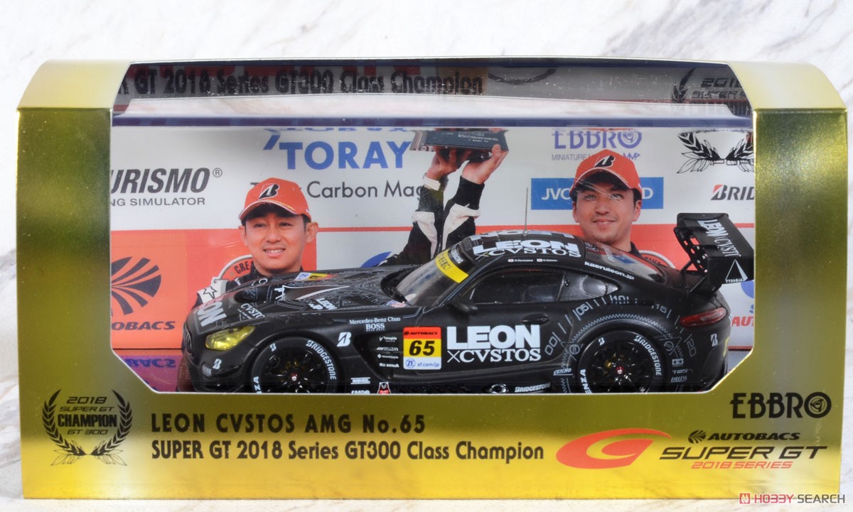 LEON CVSTOS AMG SUPER GT GT300 2018 Champion Car No.65 (ミニカー