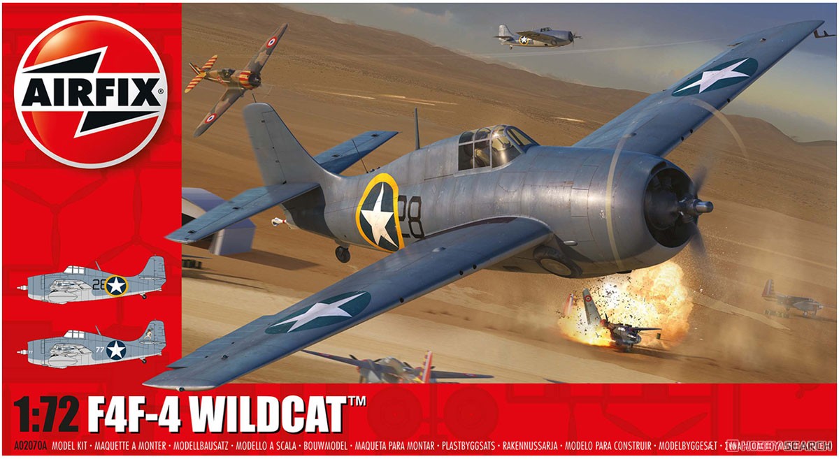 グラマン F4F-4 ワイルドキャット (プラモデル) - ホビーサーチ