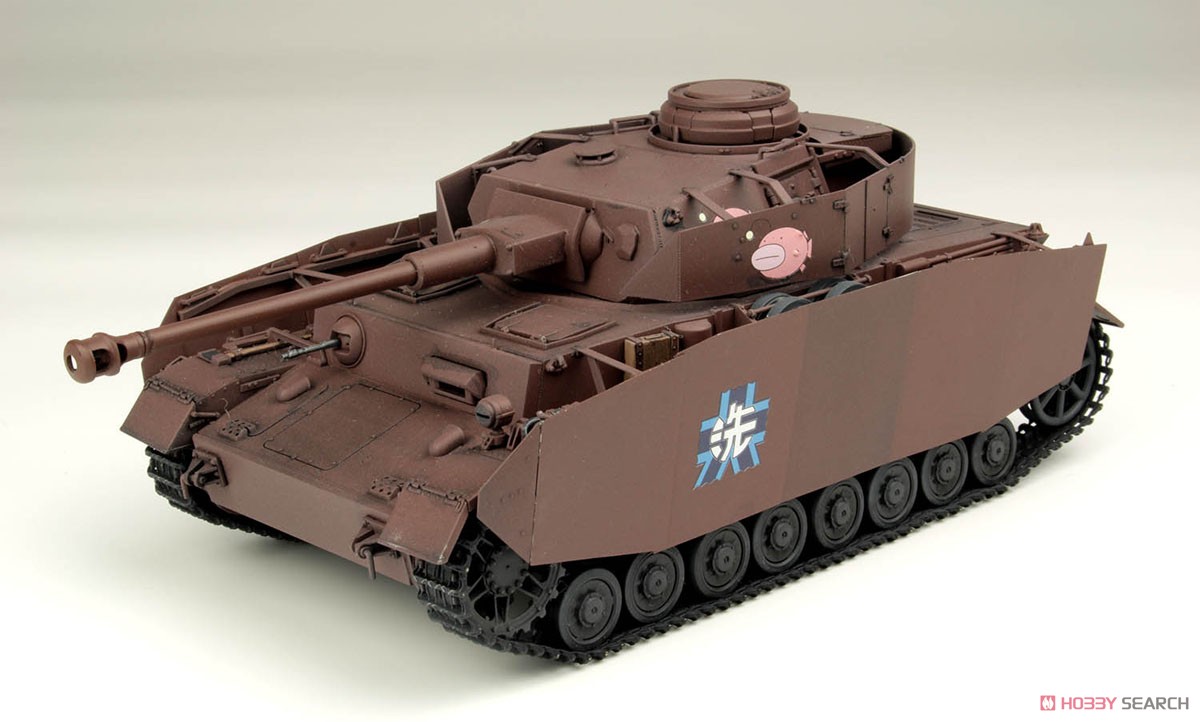 ガールズ & パンツァー 劇場版 IV号戦車H型(D型改) あんこうチーム 10
