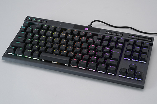 PR】Corsairの新型10キーレス「K70 RGB TKL OPX」は，ストイックにe