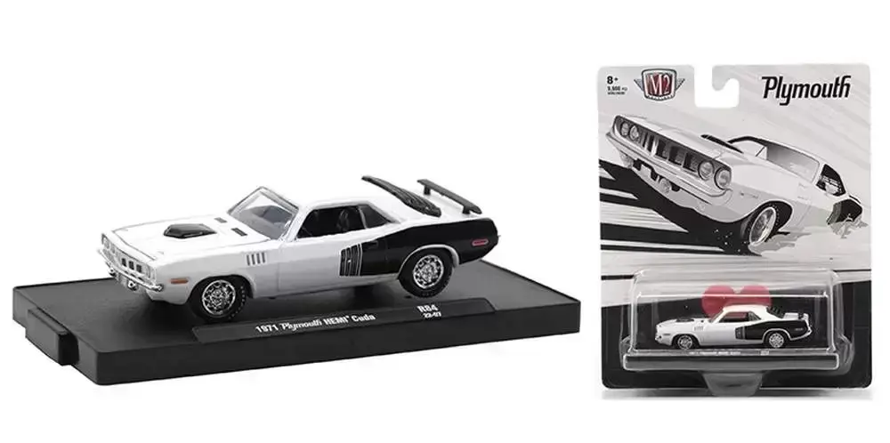 M2マシーン 1971 Plymouth hemi cuda SRT ミニカー M2 Machines Auto